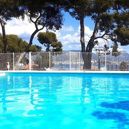 T1 Avec Piscine A 300M Des Plages Pour 4 Personnes - Residence Saint Elme La Seyne-sur-Mer Exterior foto